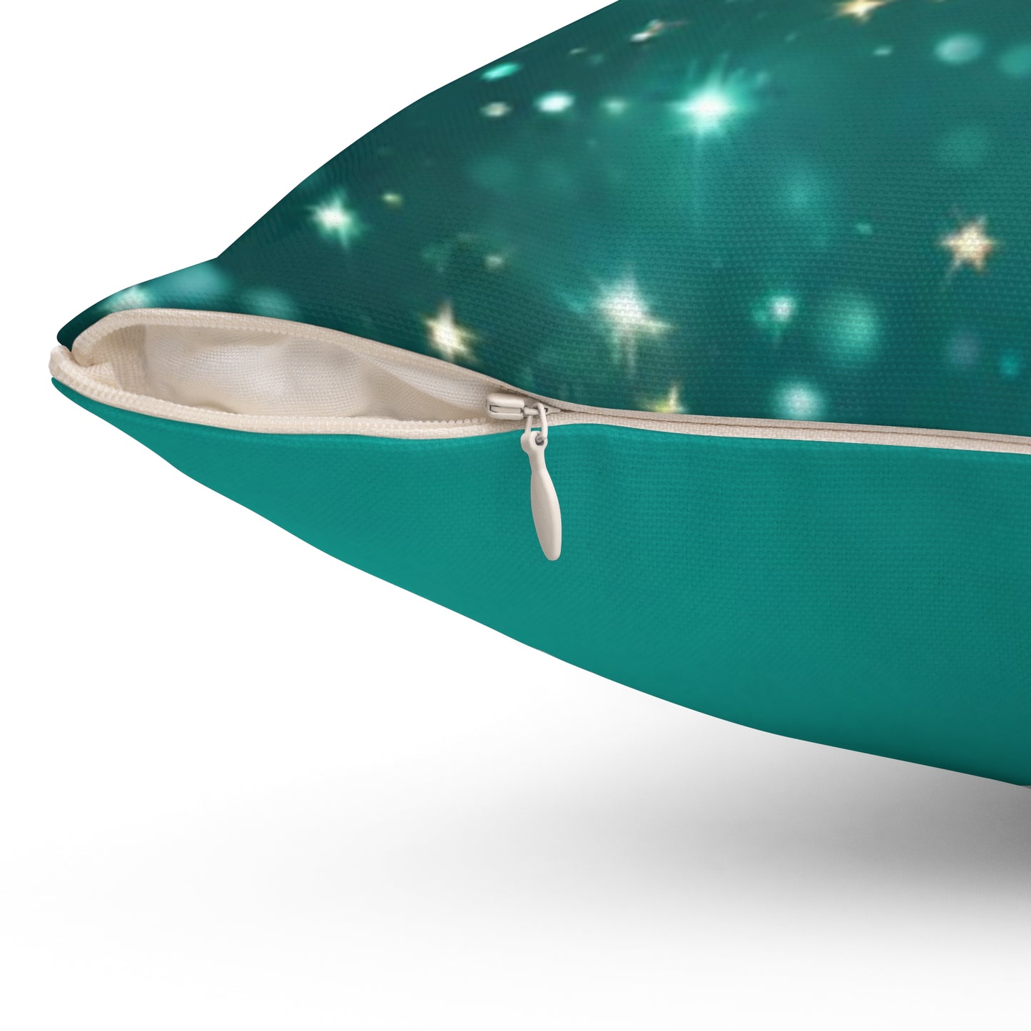 Starfilled Night Spun Polyester Square Pillow - Cozy Home Decor