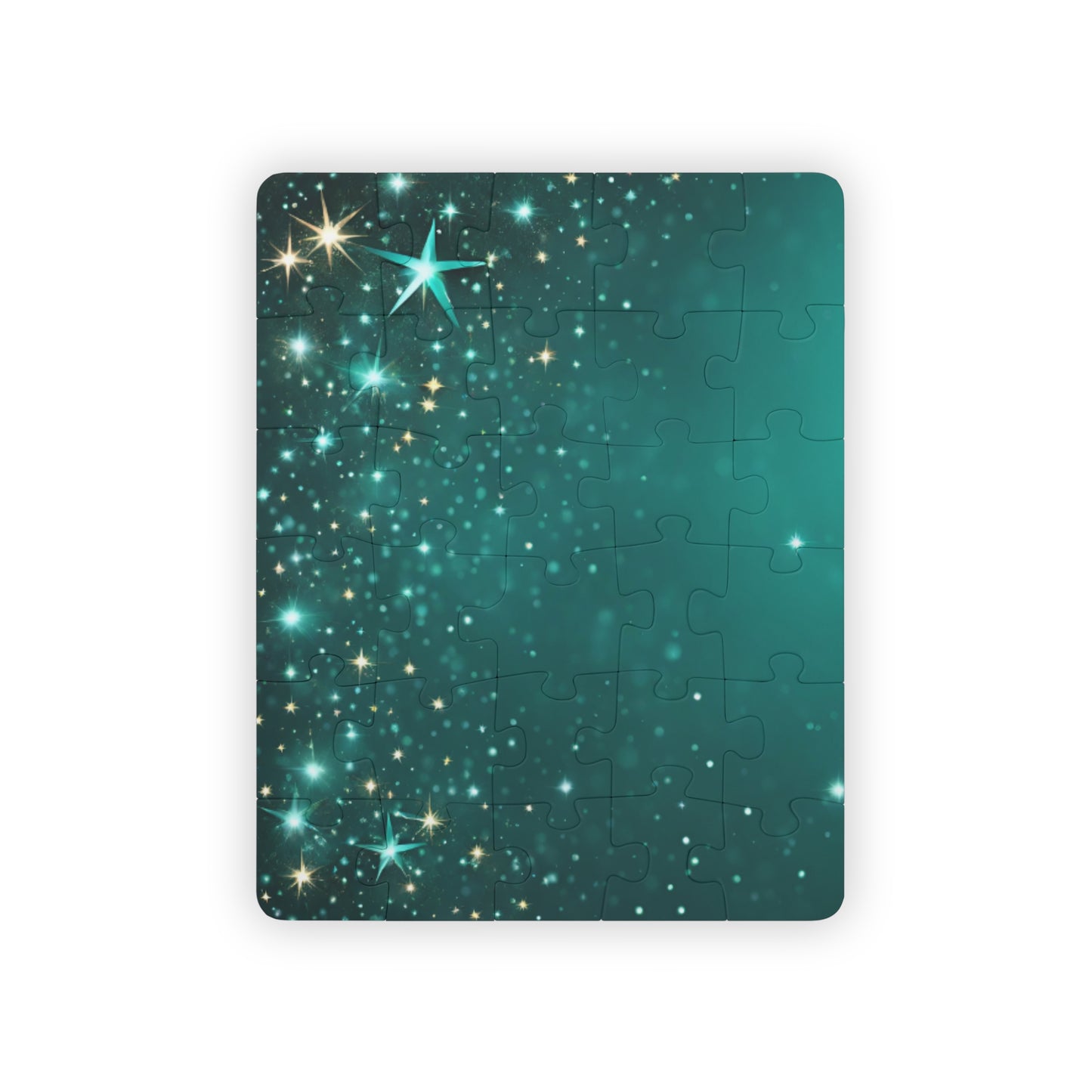 Kids' Starfilled Night Puzzle - 30-Piece Jigsaw for Fun and Learning