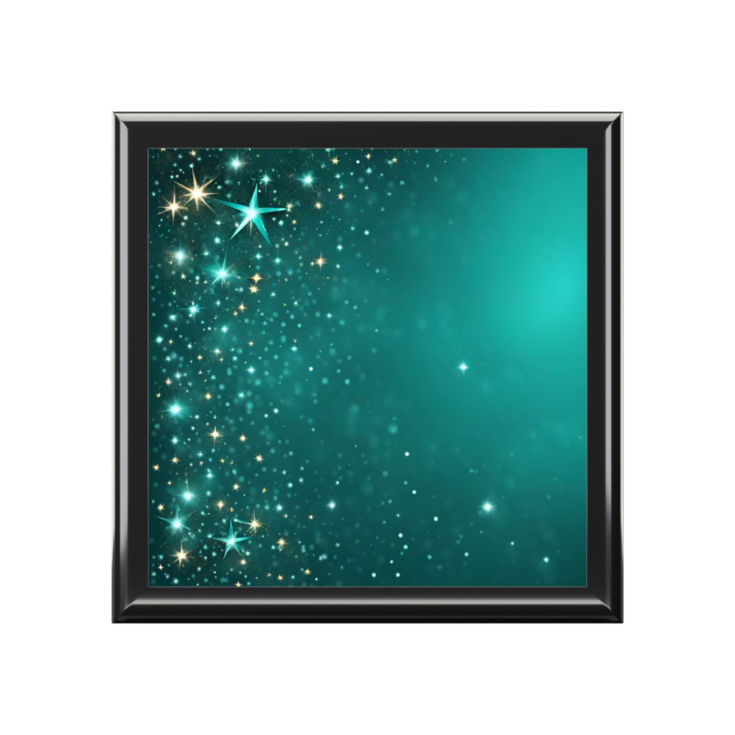 Starfilled Night Jewelry Box - Elegant Storage for Precious Accessories