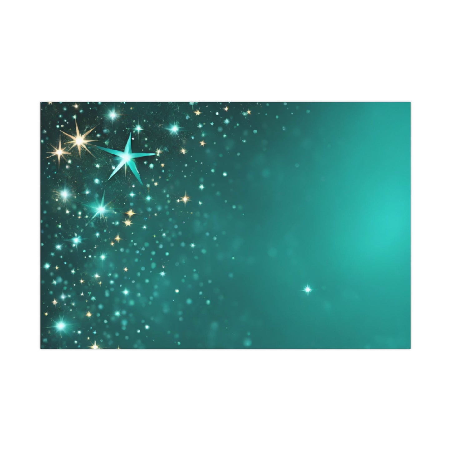 Starfilled Night Gift Wrap Paper – Perfect for Holidays and Celebrations