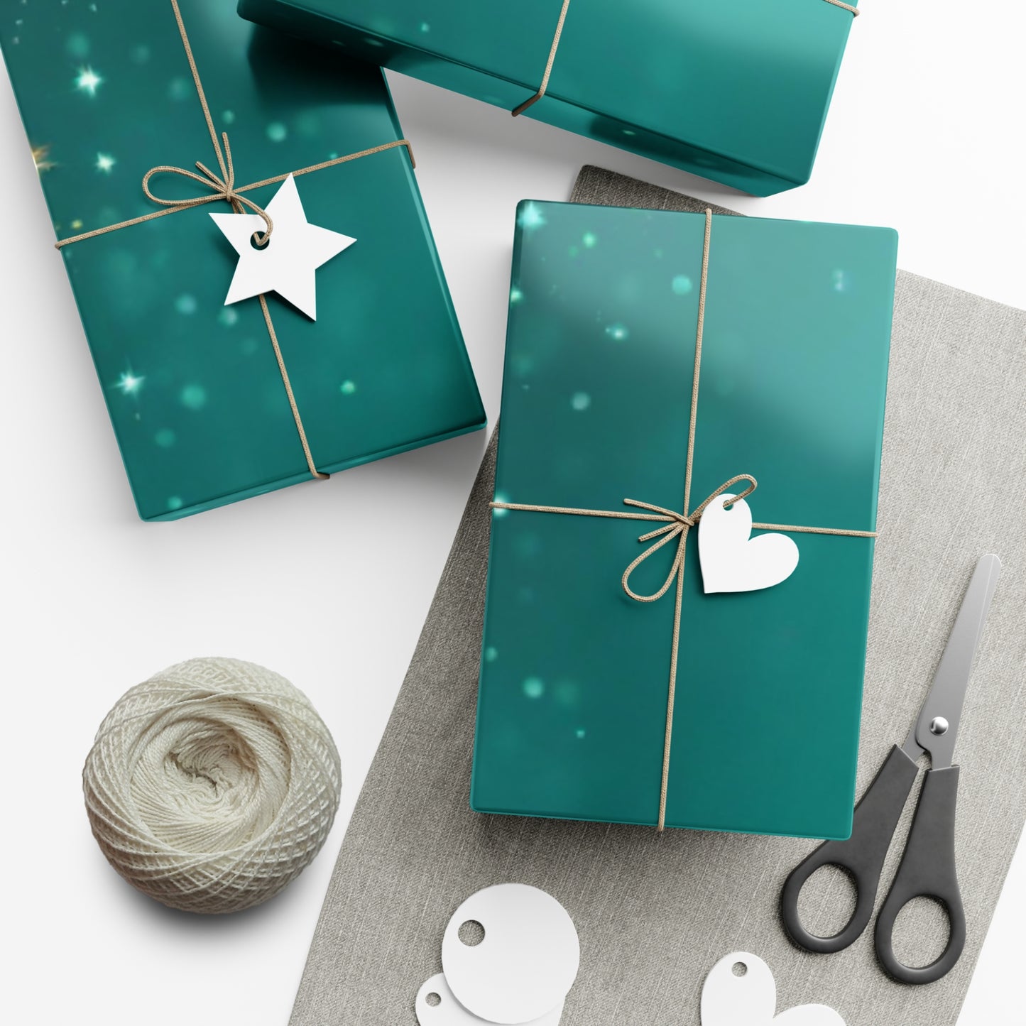 Starfilled Night Gift Wrap Paper – Perfect for Holidays and Celebrations