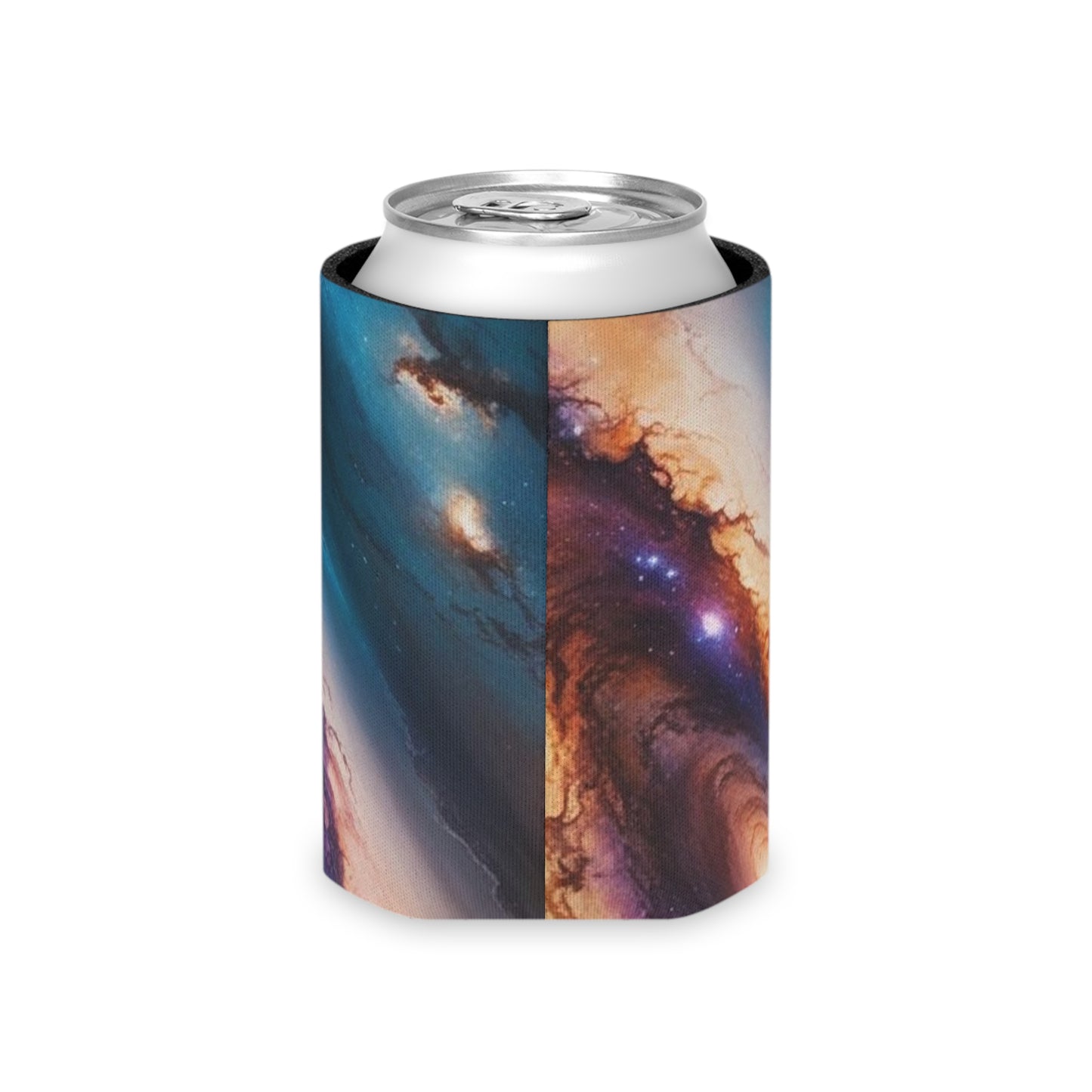 Galactic Can Cooler | Galaxy Drink Insulator, Beach Party Accessory, Camping Gear, Unique Gift for Space Lovers, Cool Beverage Holder