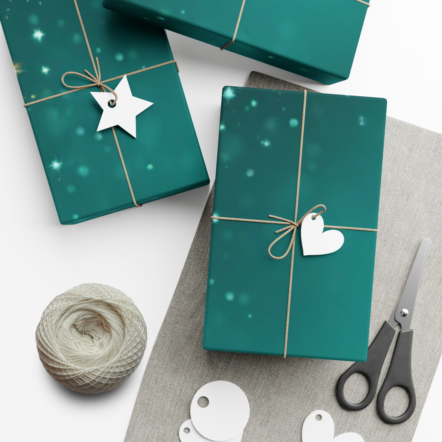 Starfilled Night Gift Wrap Paper – Perfect for Holidays and Celebrations