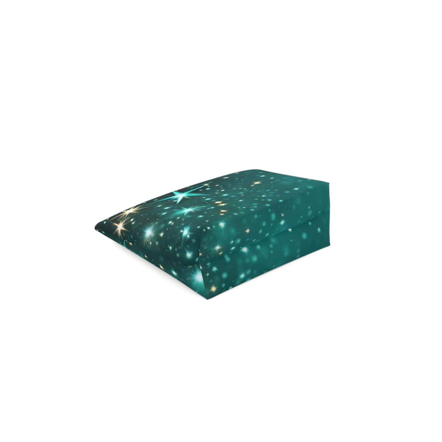 Starfilled Night Cotton Cosmetic Bag - Stars & Sparkle Design