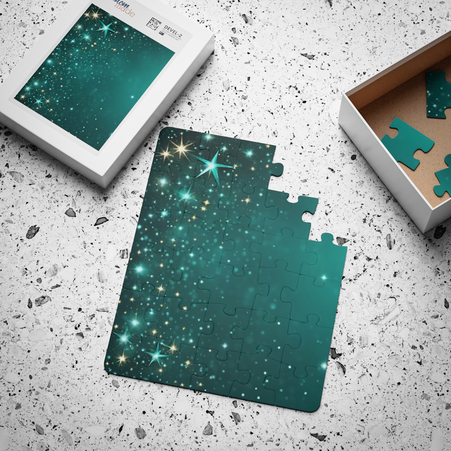 Kids' Starfilled Night Puzzle - 30-Piece Jigsaw for Fun and Learning
