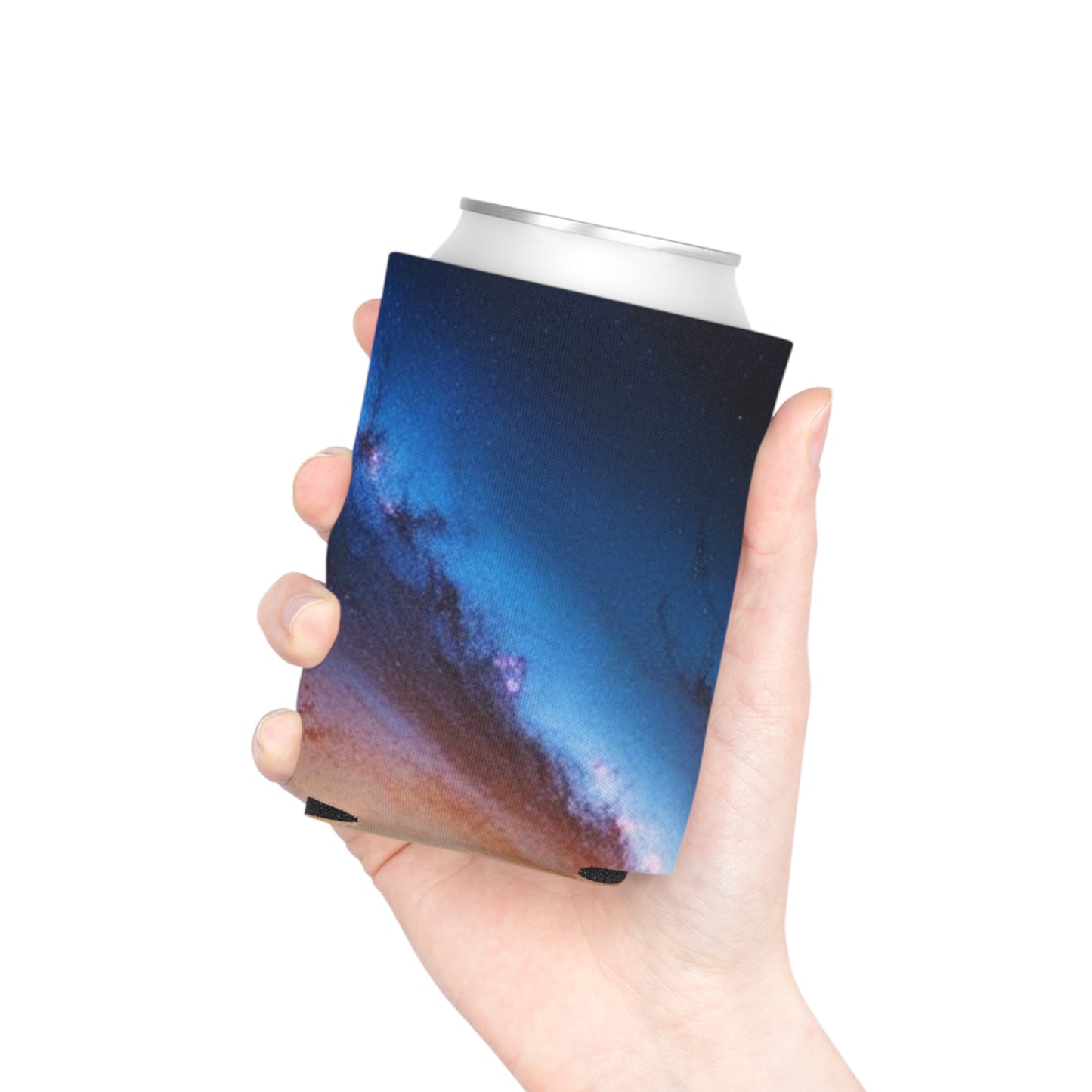 Milky Way Can Cooler | Galaxy Drink Insulator, Beach Party Accessory, Camping Gear, Unique Gift for Space Lovers, Cool Beverage Holder