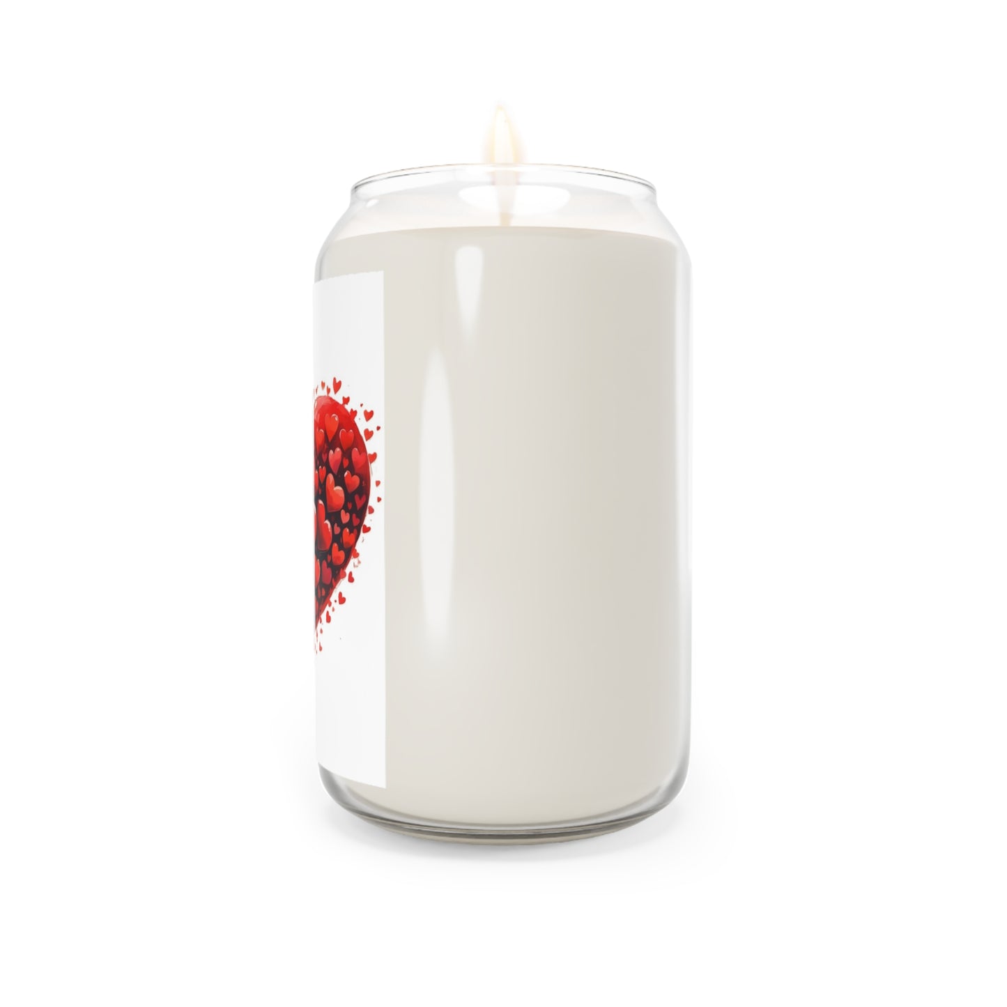 Off Kilter Heart Scented Candle, Decorative Candle, Gift for Space Lovers, Aromatherapy Candle, Unique Home Decor