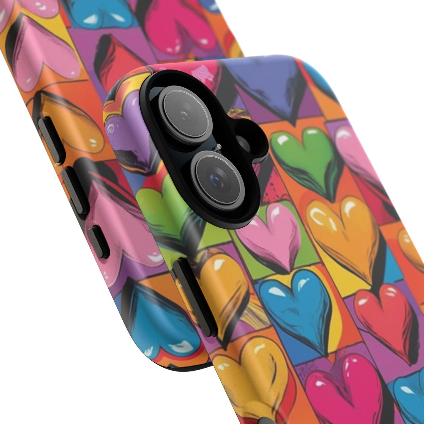 Pop Art Heart Phone Tough Cases