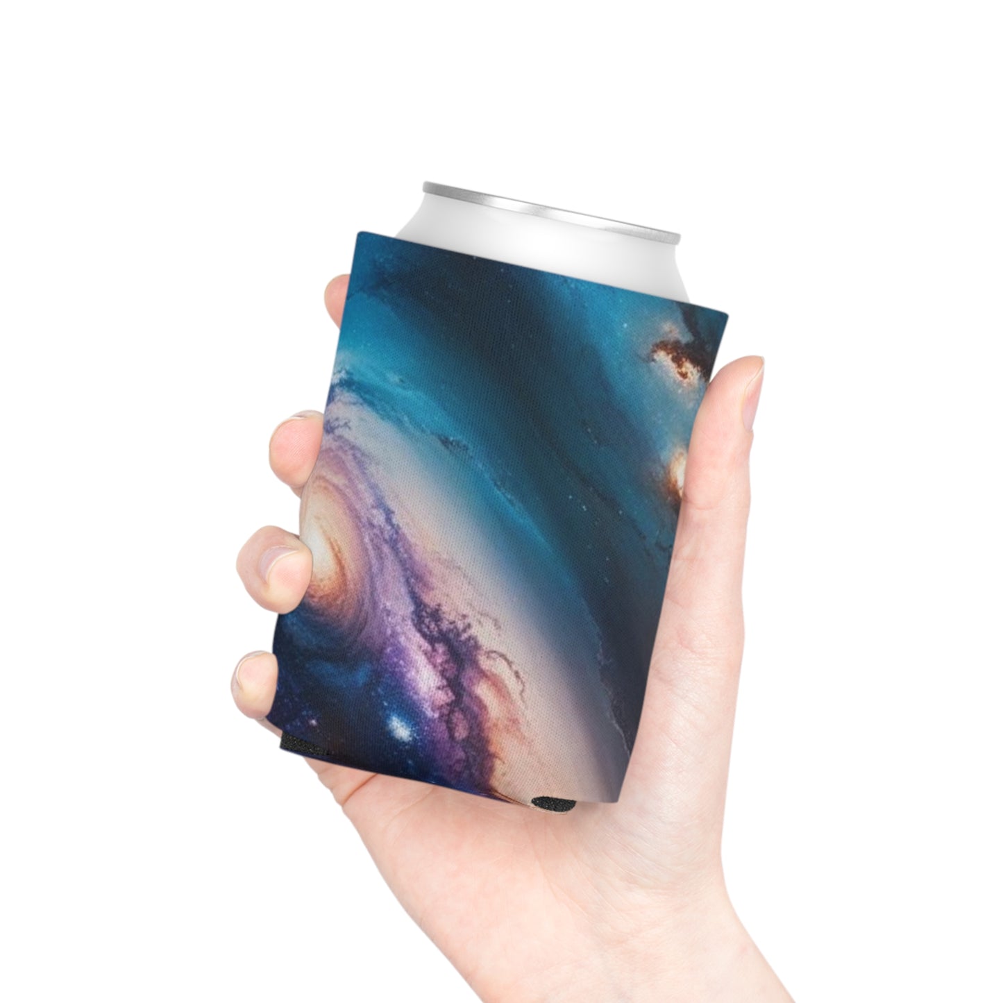 Galactic Can Cooler | Galaxy Drink Insulator, Beach Party Accessory, Camping Gear, Unique Gift for Space Lovers, Cool Beverage Holder