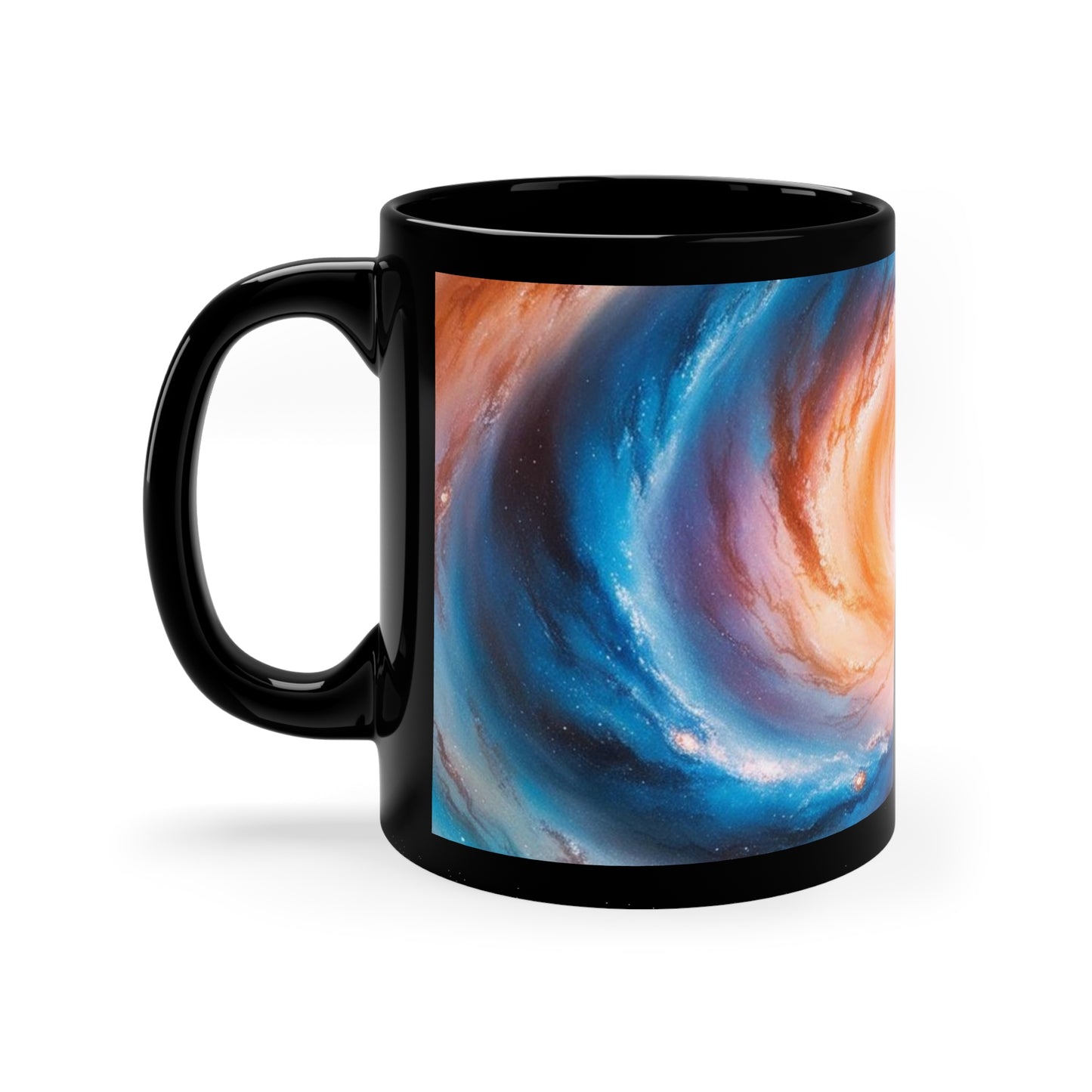 Colorful Universe Swirl Coffee Mug, Celestial Drinkware, Space Theme Mug, Cosmic Mug Gift, Universe Coffee Cup, Astronomy Lover's Present