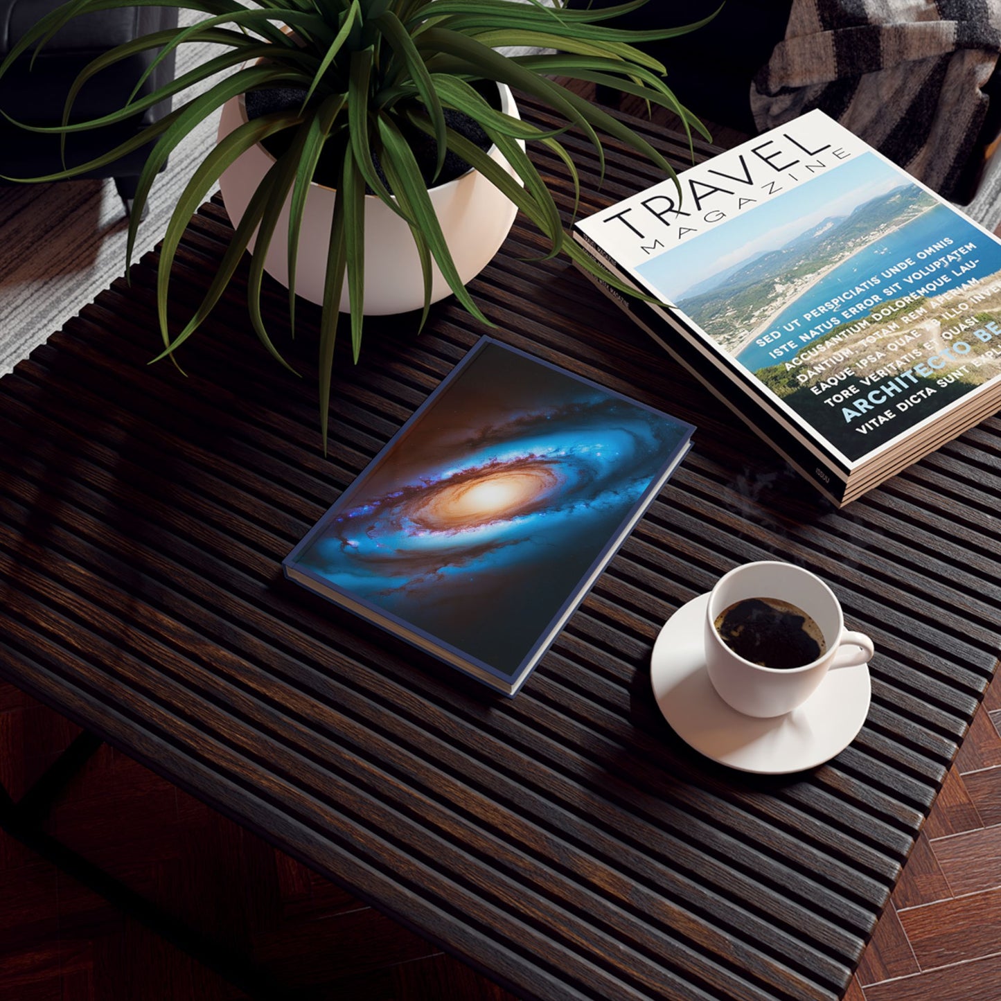 Galactic Dreams Hard Backed Journal | Cosmic Notebook for Writing, Gifts for Writers, Starry Night Journal, Space Lovers Diary
