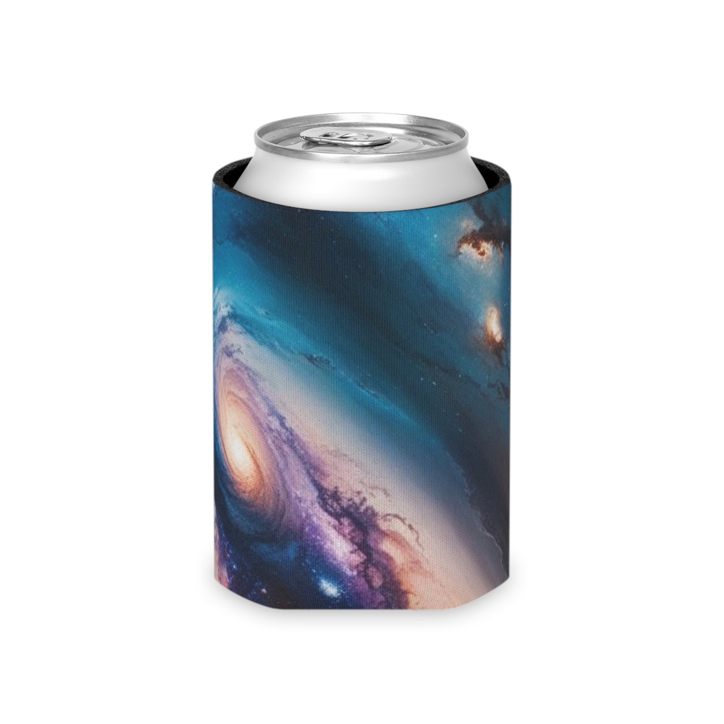 Galactic Can Cooler | Galaxy Drink Insulator, Beach Party Accessory, Camping Gear, Unique Gift for Space Lovers, Cool Beverage Holder
