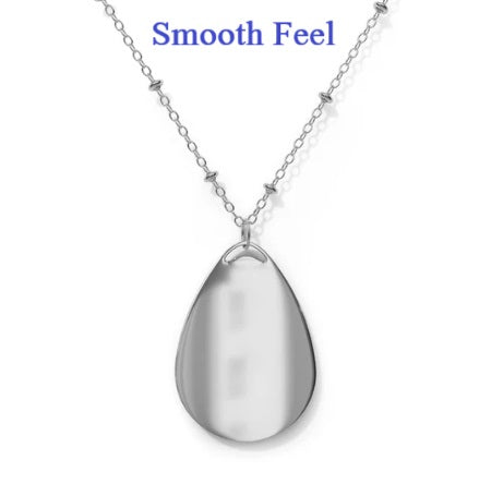 Starfilled Night Oval Necklace - Celestial Jewelry