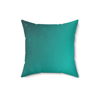 Starfilled Night Spun Polyester Square Pillow - Cozy Home Decor