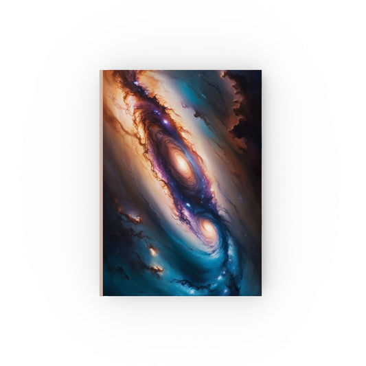Dreamy Cosmic Hard Backed Journal - Perfect Gift for Writers, Artists, Students, Thought Journaling, Space Lovers