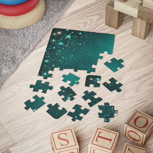 Kids' Starfilled Night Puzzle - 30-Piece Jigsaw for Fun and Learning
