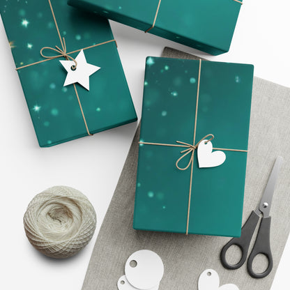 Starfilled Night Gift Wrap Paper – Perfect for Holidays and Celebrations