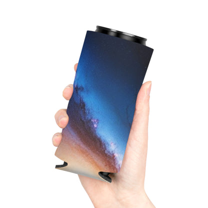 Milky Way Can Cooler | Galaxy Drink Insulator, Beach Party Accessory, Camping Gear, Unique Gift for Space Lovers, Cool Beverage Holder