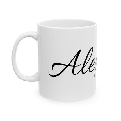 Alexandra Ceramic Mug - Custom Name Coffee Cup for Thoughtful Gift