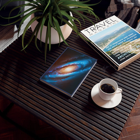 Galactic Dreams Hard Backed Journal | Cosmic Notebook for Writing, Gifts for Writers, Starry Night Journal, Space Lovers Diary