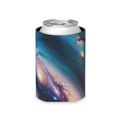 Galactic Can Cooler | Galaxy Drink Insulator, Beach Party Accessory, Camping Gear, Unique Gift for Space Lovers, Cool Beverage Holder